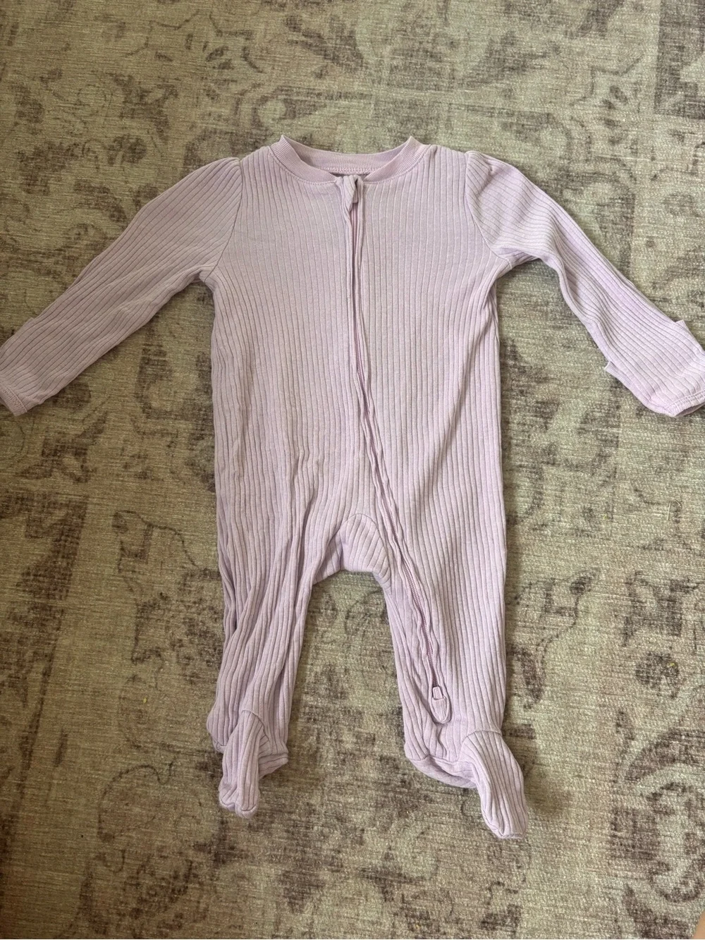 organic cotton baby footie